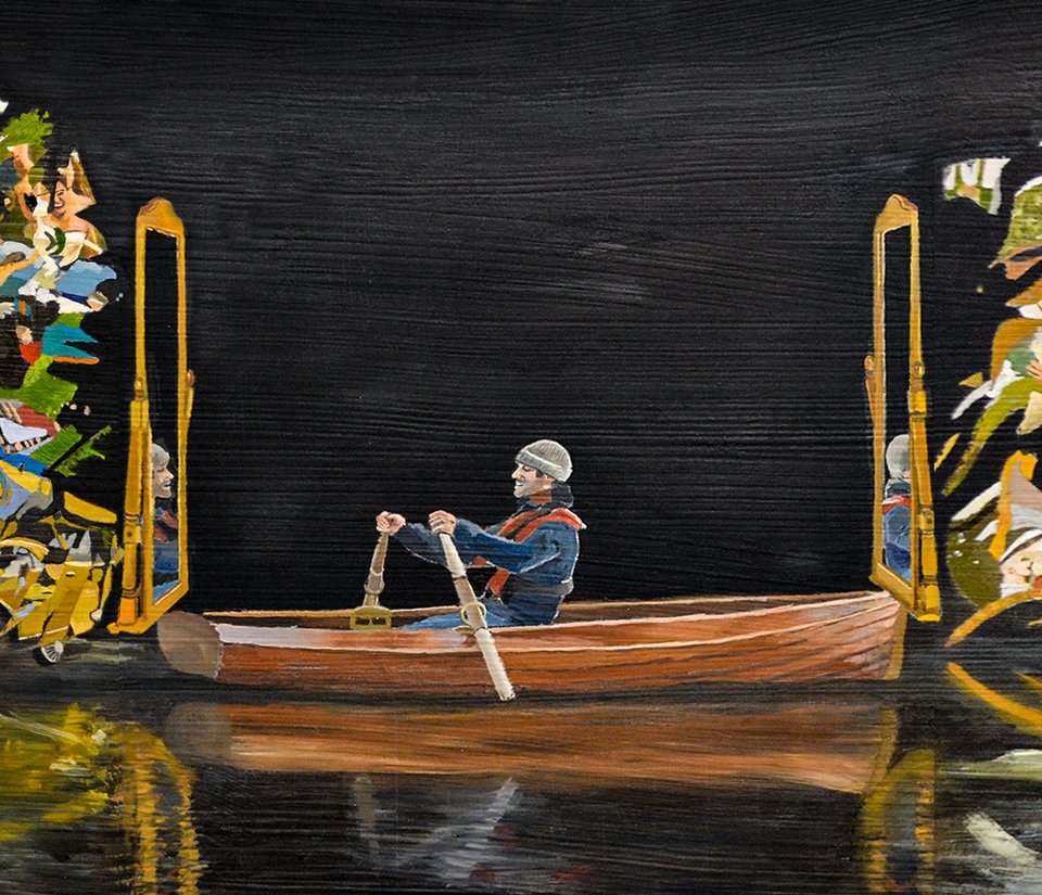 The River of Time (center detail)